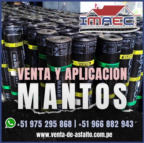venta de manto asfaltico